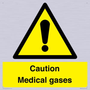WN5456: Caution Medical gases