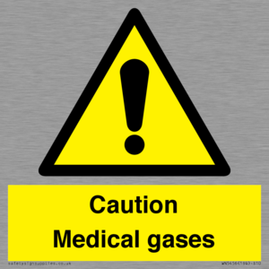 WN5456: Caution Medical gases