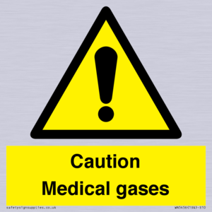 WN5456: Caution Medical gases