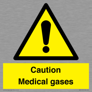 WN5456: Caution Medical gases