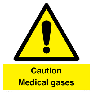WN5456: Caution Medical gases