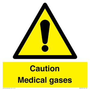 WN5456: Caution Medical gases