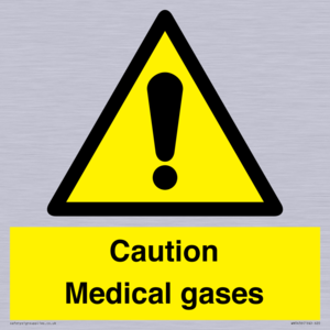WN5456: Caution Medical gases