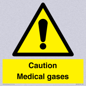 WN5456: Caution Medical gases