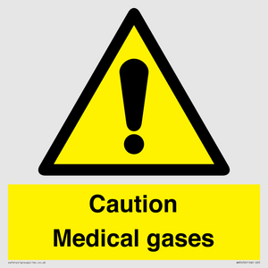 WN5456: Caution Medical gases