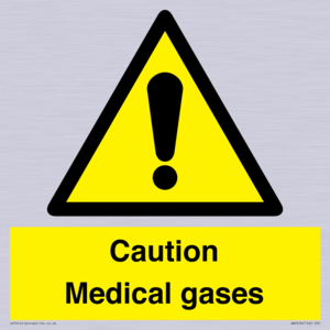 WN5456: Caution Medical gases