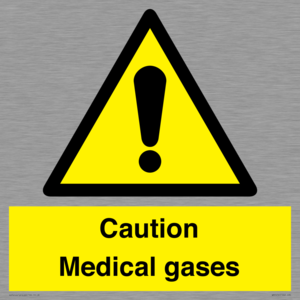 WN5456: Caution Medical gases