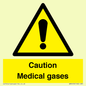 WN5456: Caution Medical gases