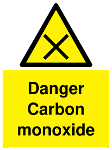 WN5490: Danger Carbon monoxide