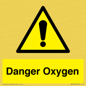 WN5736: Danger Oxygen