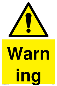 WN5807: Warning cleaning chemicals