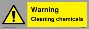 WN5807: Warning cleaning chemicals