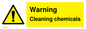 WN5807: Warning cleaning chemicals