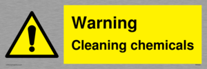 WN5807: Warning cleaning chemicals