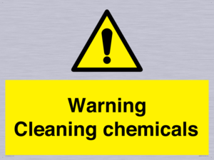WN5807: Warning cleaning chemicals