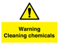 WN5807: Warning cleaning chemicals