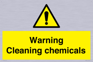 WN5807: Warning cleaning chemicals