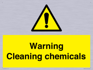 WN5807: Warning cleaning chemicals