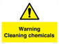 WN5807: Warning cleaning chemicals