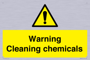WN5807: Warning cleaning chemicals