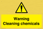 WN5807: Warning cleaning chemicals
