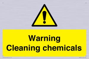 WN5807: Warning cleaning chemicals