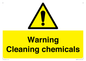 WN5807: Warning cleaning chemicals