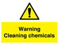 WN5807: Warning cleaning chemicals