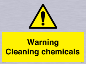 WN5807: Warning cleaning chemicals