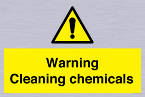 WN5807: Warning cleaning chemicals