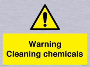 WN5807: Warning cleaning chemicals