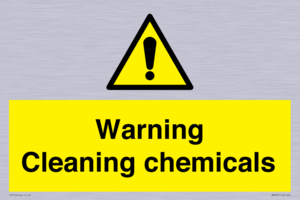 WN5807: Warning cleaning chemicals