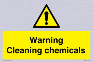 WN5807: Warning cleaning chemicals
