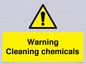 WN5807: Warning cleaning chemicals