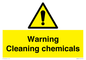 WN5807: Warning cleaning chemicals