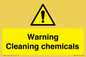 WN5807: Warning cleaning chemicals