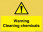 WN5807: Warning cleaning chemicals