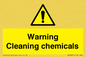 WN5807: Warning cleaning chemicals