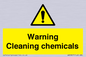 WN5807: Warning cleaning chemicals