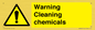 WN5807: Warning cleaning chemicals