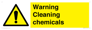 WN5807: Warning cleaning chemicals