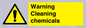 WN5807: Warning cleaning chemicals