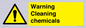 WN5807: Warning cleaning chemicals