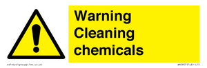 WN5807: Warning cleaning chemicals