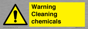 WN5807: Warning cleaning chemicals