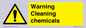 WN5807: Warning cleaning chemicals