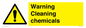 WN5807: Warning cleaning chemicals