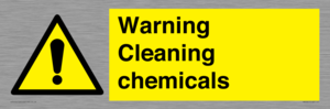 WN5807: Warning cleaning chemicals
