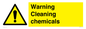 WN5807: Warning cleaning chemicals