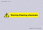 WN5807: Warning cleaning chemicals
